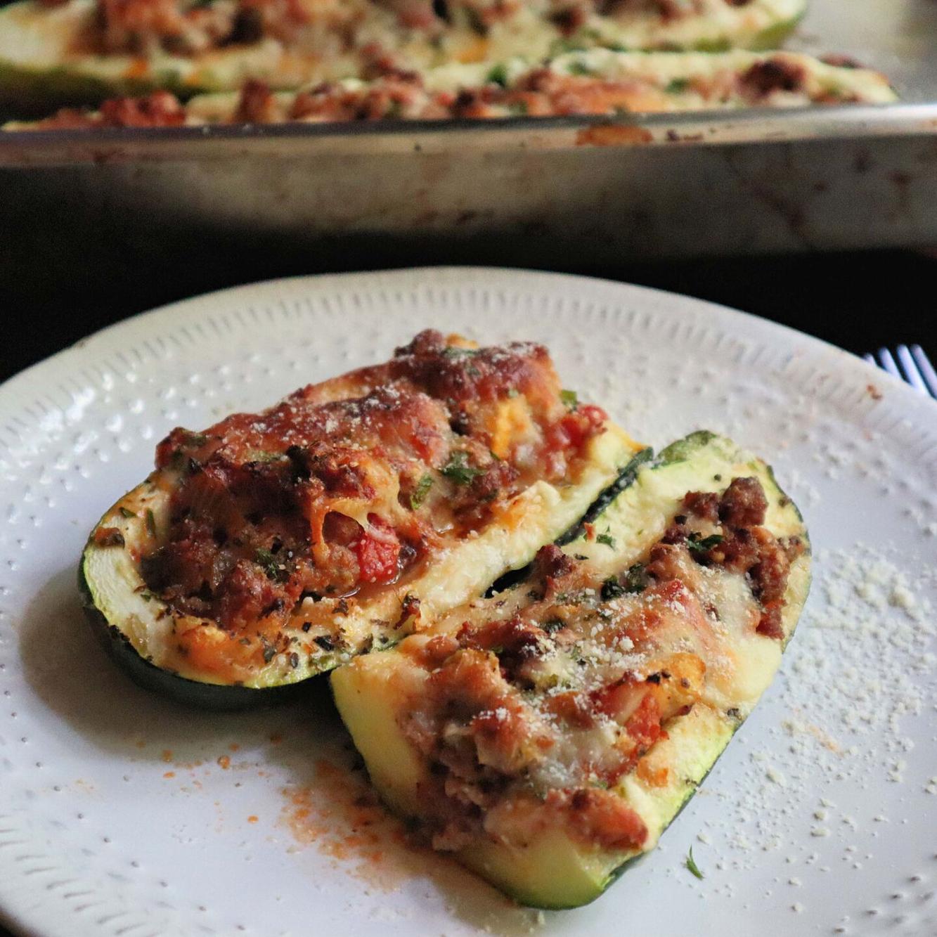Still got zucchini? Try this stuffed squash recipe for a quick, easy