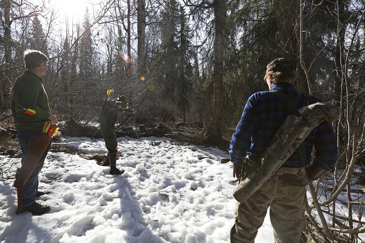 Snow Light But Arrows Take Flight At Snowshoe Shoot Local Community Newsminer Com