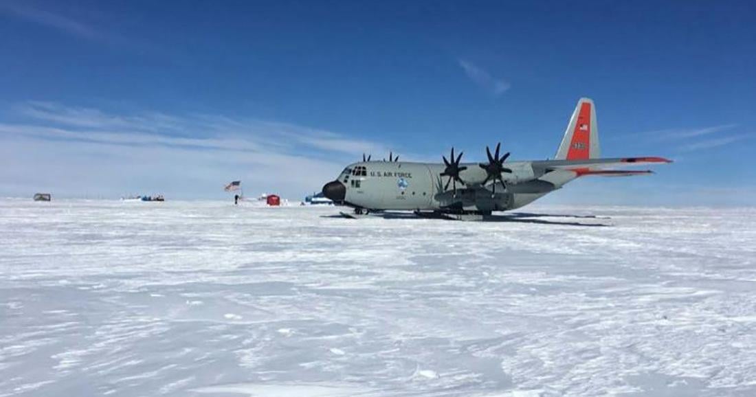 Frozen Arctic lakes becoming less capable of supporting cargo aircraft