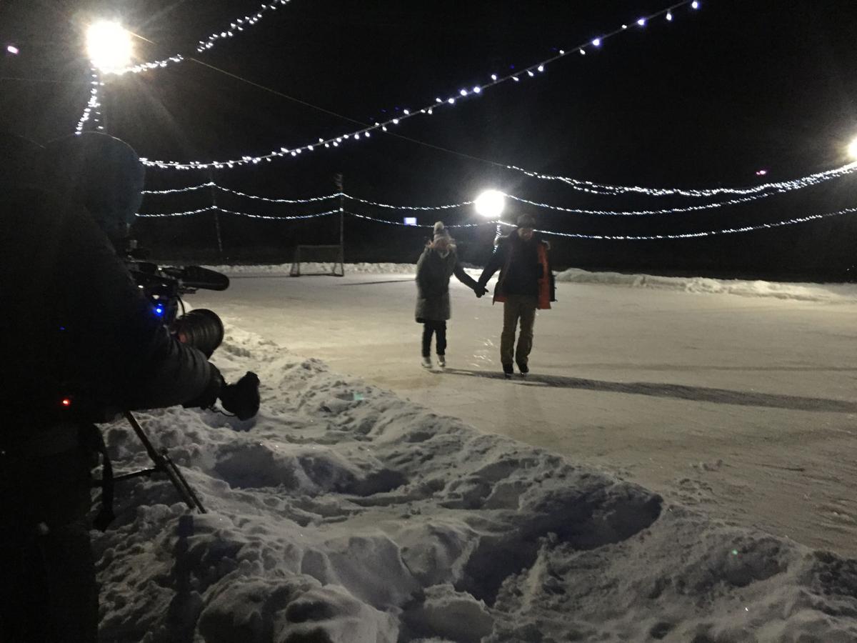 Two Rivers Ice Rink Plays Host To British Olympians Kris Capps