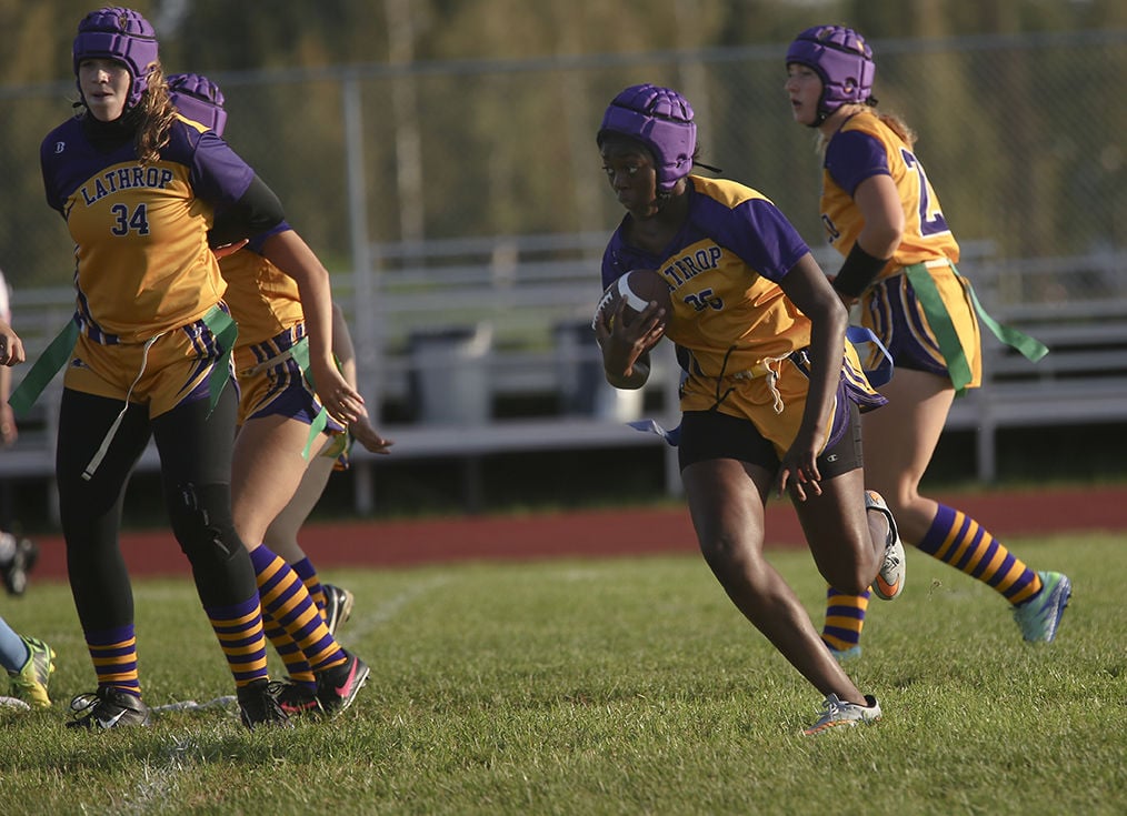 Flag football opens with threeteam jamboree Football