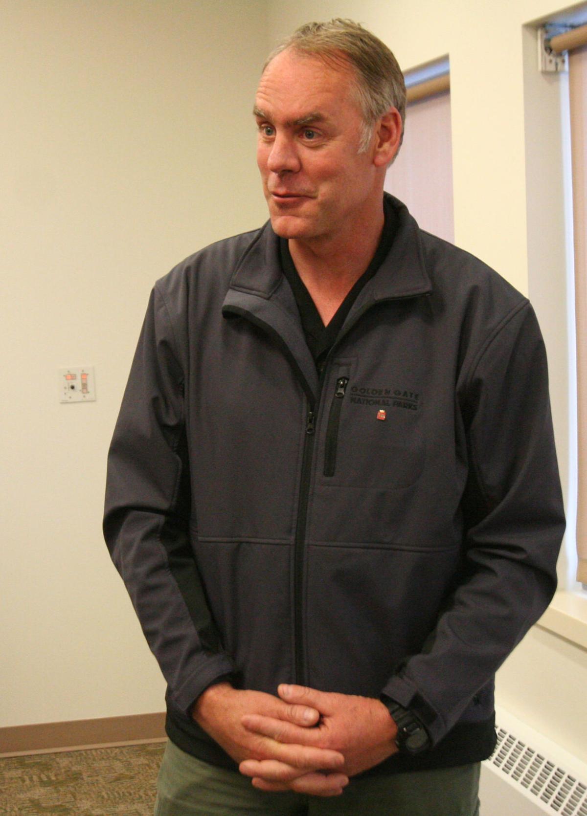 Interior secretary visit