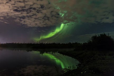 Aurora lights up September skies in Interior Alaska | Featured ...