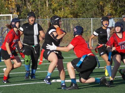 Patriots Flag Football Team Turns Away Hawks Threat Football Newsminer Com