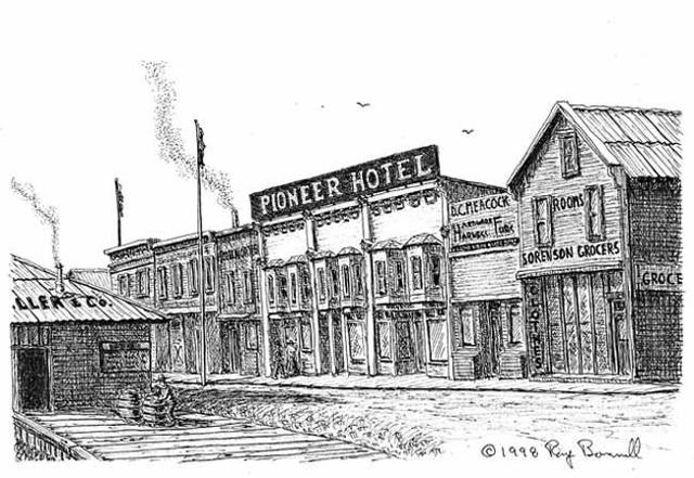 Fairbanks' early hotel no longer stands, but history remains