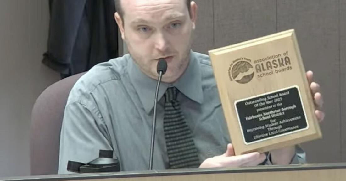 School board wins Outstanding Alaska School Board Award