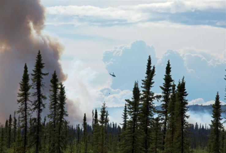 Crews mopping up Chena Hot Springs Road wildfire Local News