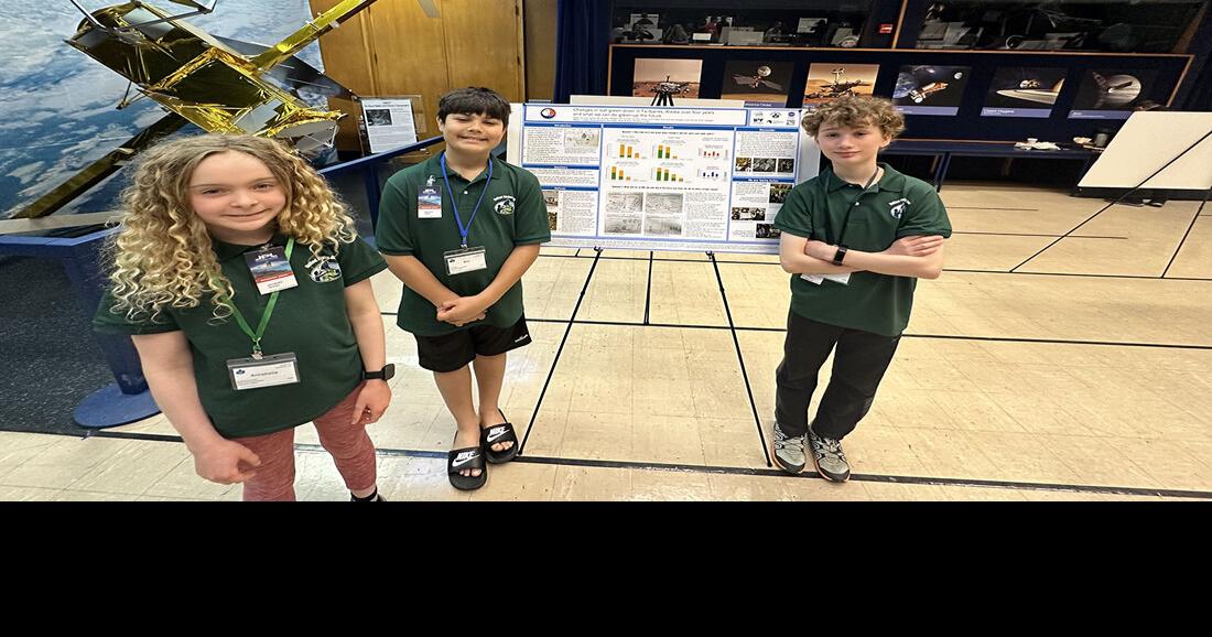Alaska’s Pearl Creek Elementary students present at student science symposium to represent their state