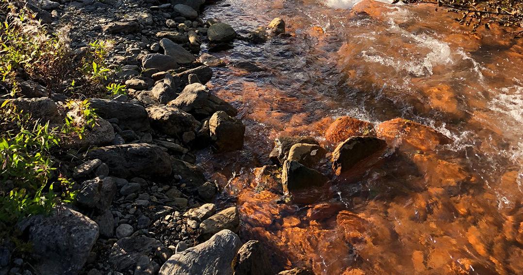 Rusting Alaskan Rivers The rusting of northern Alaska streams | Alaska Science Forum ...