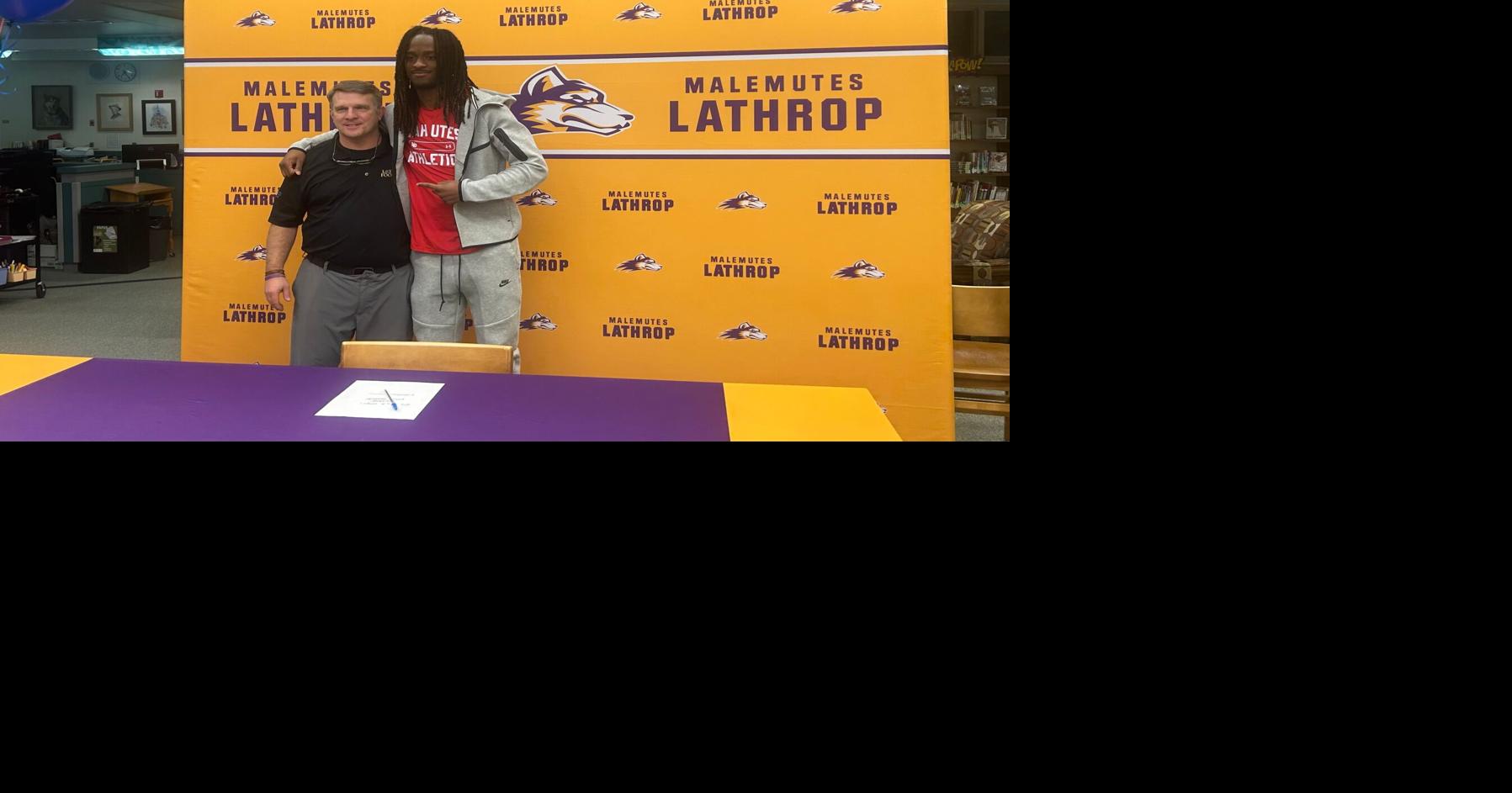 Former Lathrop football player Earl Parker signs with Utah