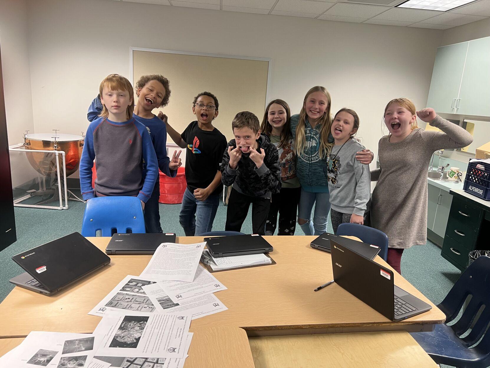 North Pole Elementary students are news seekers Kris Capps