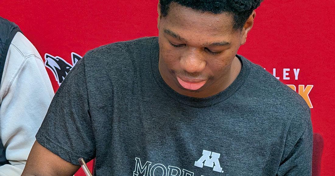 West Valley’s Adom Lassey signs University of Minnesota Morris