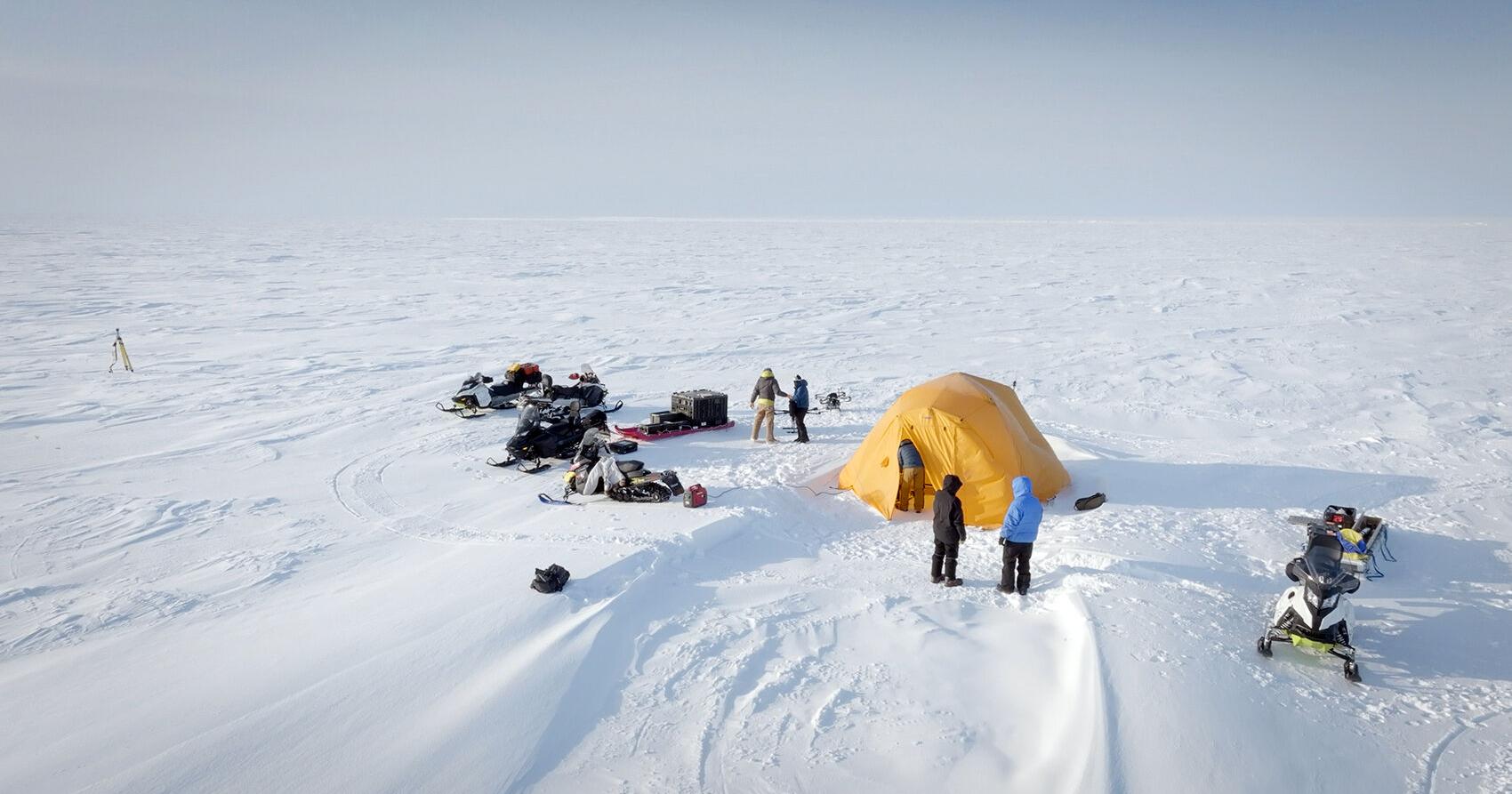 Frozen ocean, solid science: UAF researchers use drones to test new instrument for measuring sea ice and its snow cover - Vimarsana News