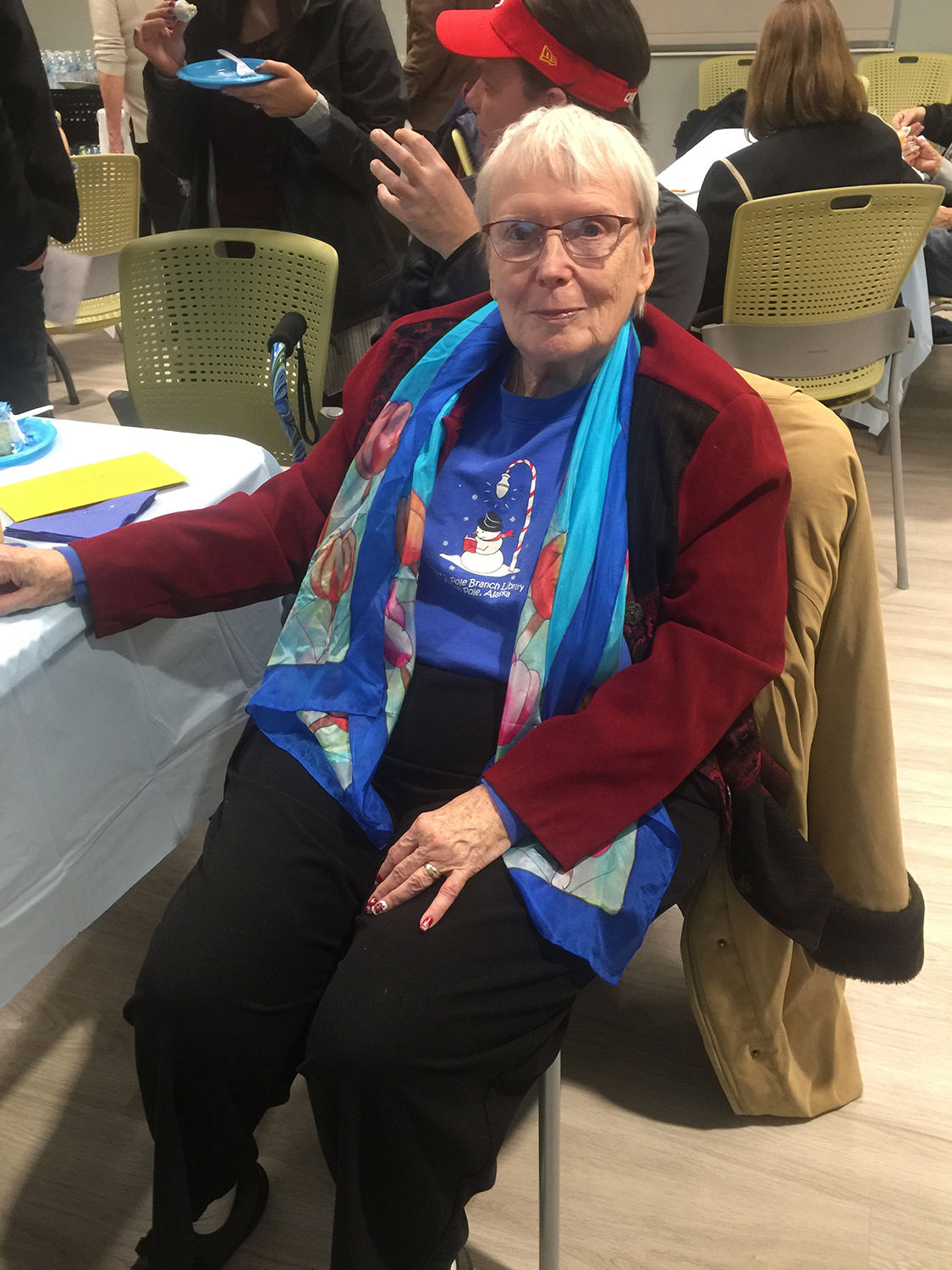North Pole Branch Library honors longtime librarian by naming a room