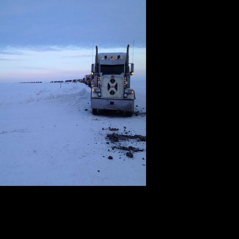 Waiting in line to reach Prudhoe Bay Our Town