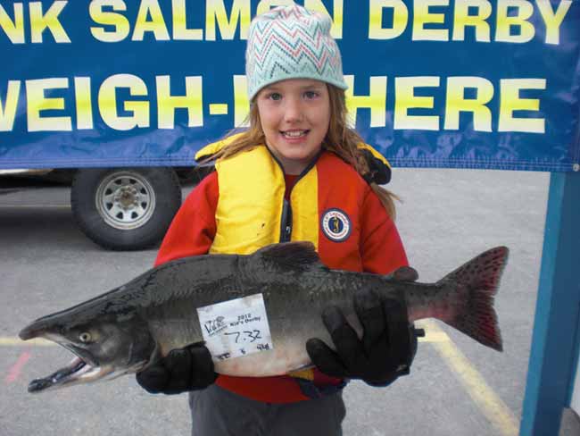 Valdez Kid's Pink Salmon Derby