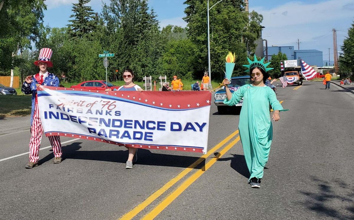 Crowds line Fairbanks streets for first Fourth of July parade in more
