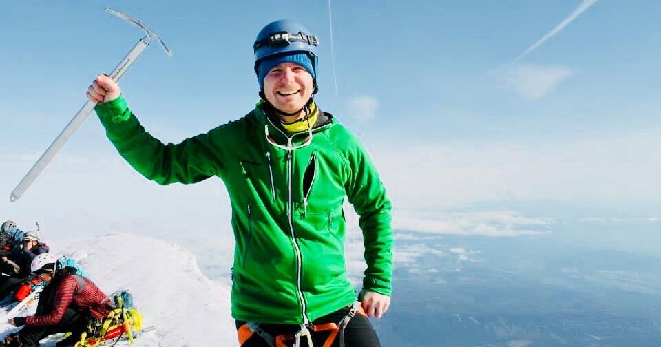 Baldock on Mount Hood