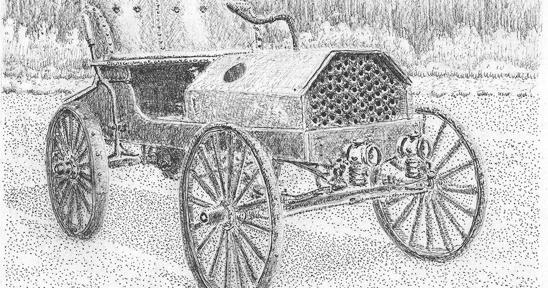 Bobby Sheldon’a auto-buggy was first automobile built in Alaska | Sketches Of Alaska