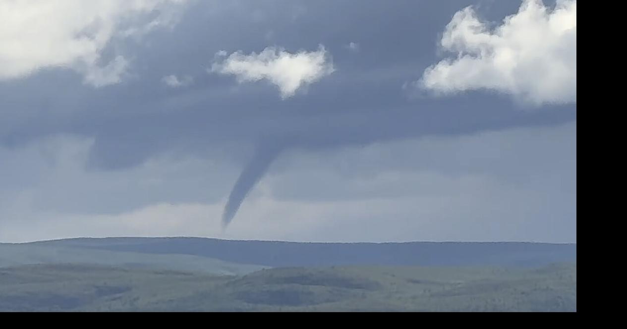Rare funnel cloud recorded off Denali Highway