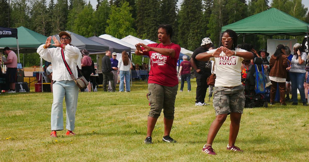 Celebration with dance