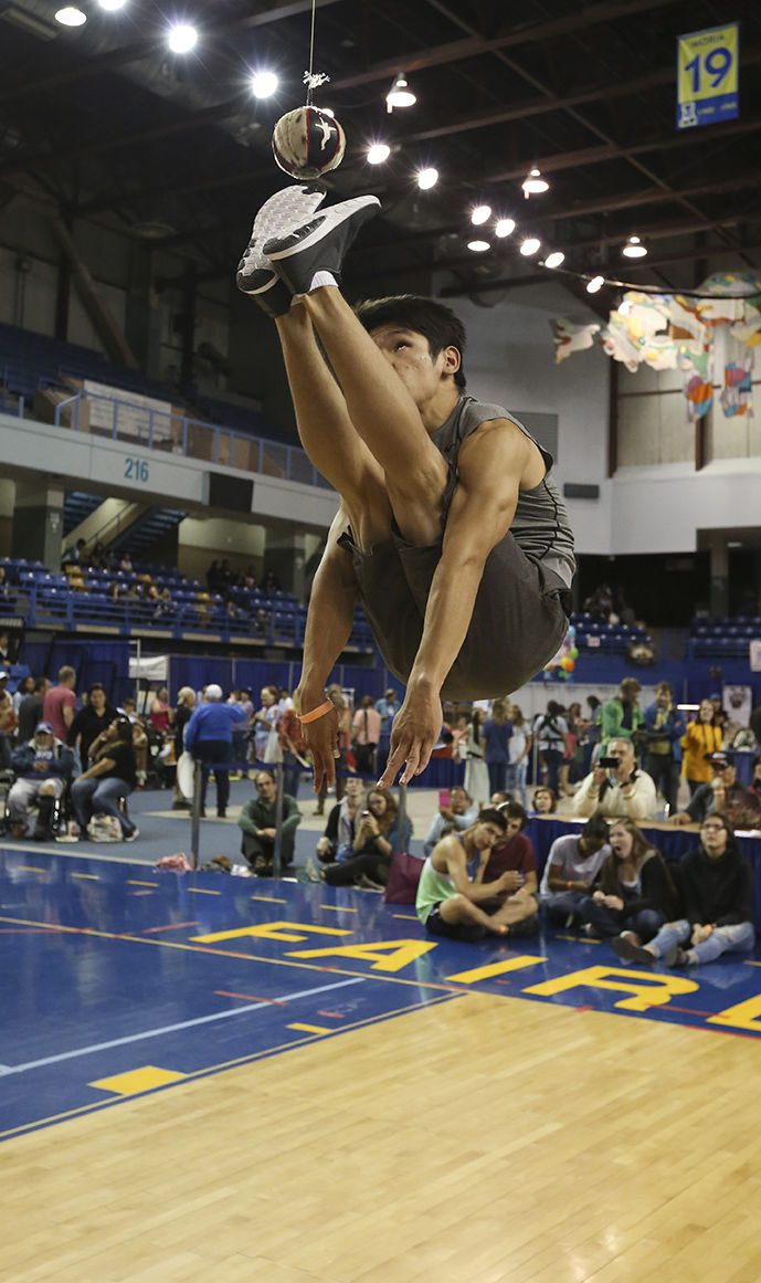 Previous champs stunned in WEIO two foot high kick