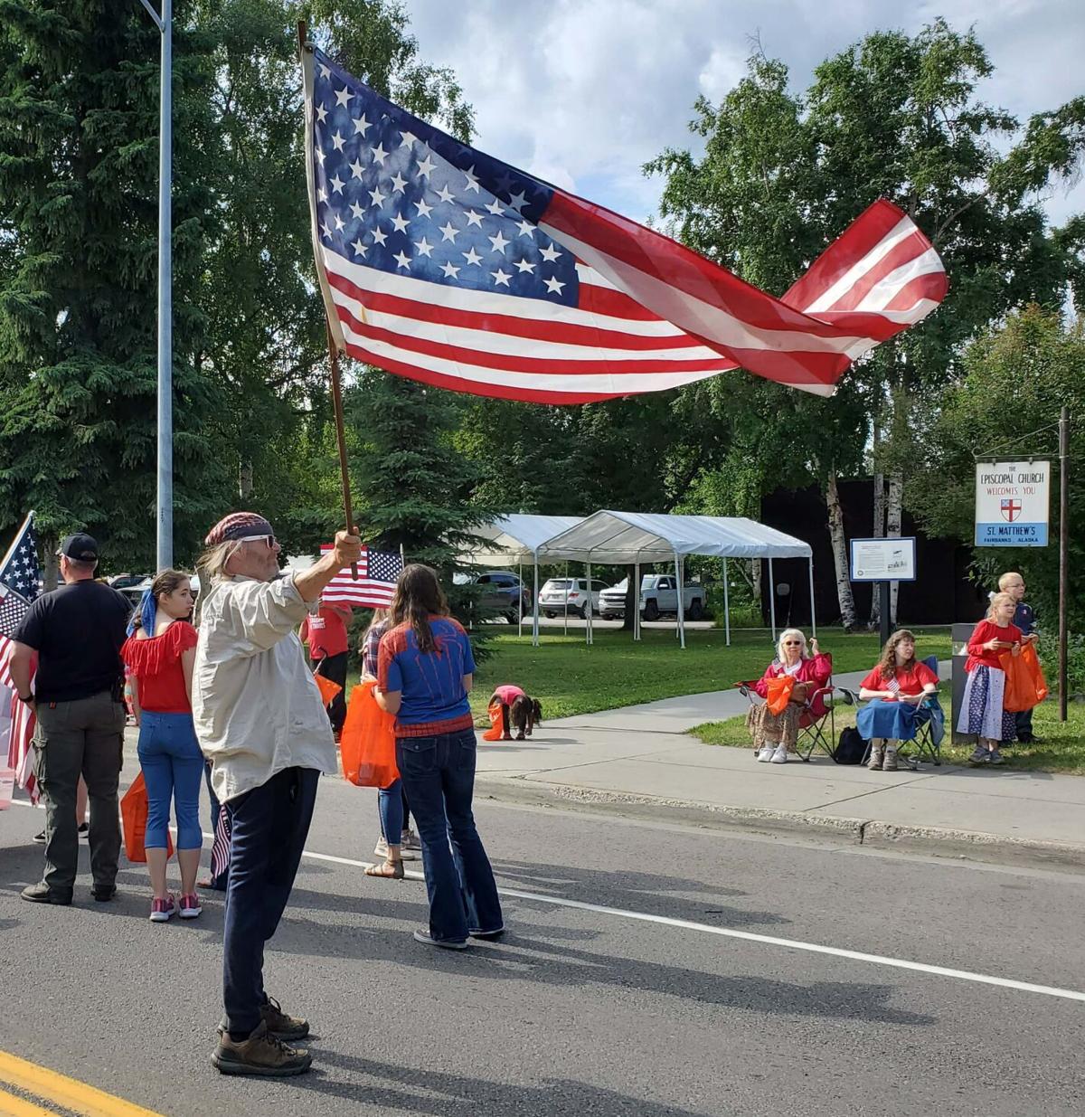 Crowds line Fairbanks streets for first Fourth of July parade in more