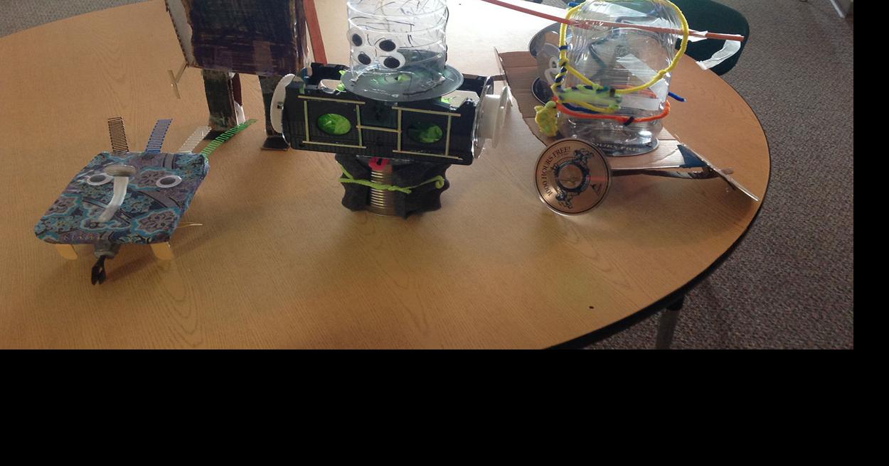 Students create robots out of recycled materials | Kris Capps ...