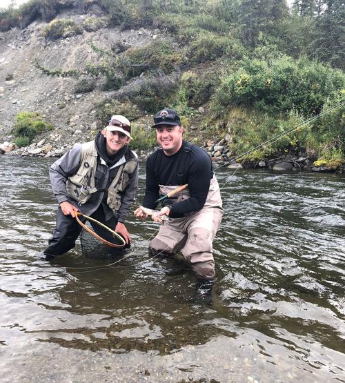 Fly fishing