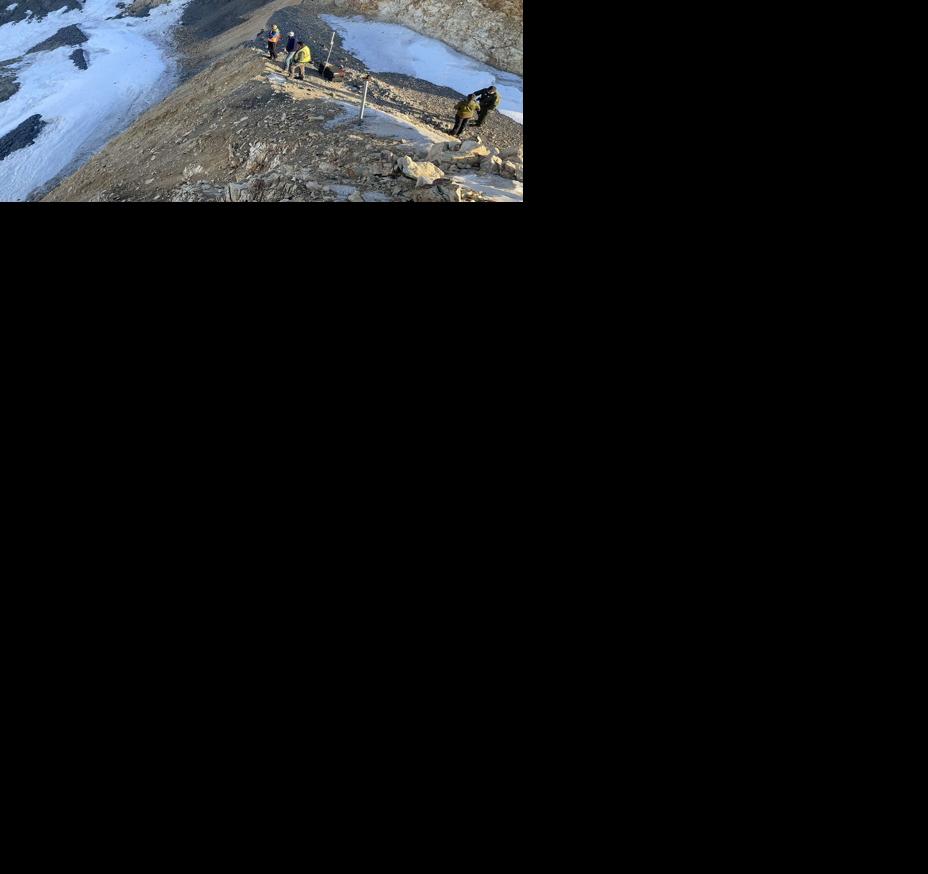Pretty Rocks landslide destroys section of Denali Park Road Alaska