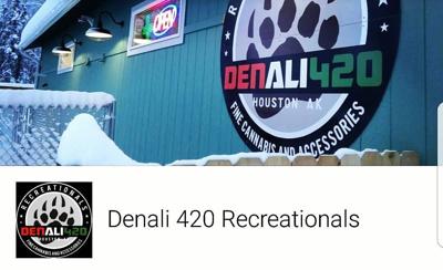 Denali 420 Recreationals storefront in Houston, Alaska