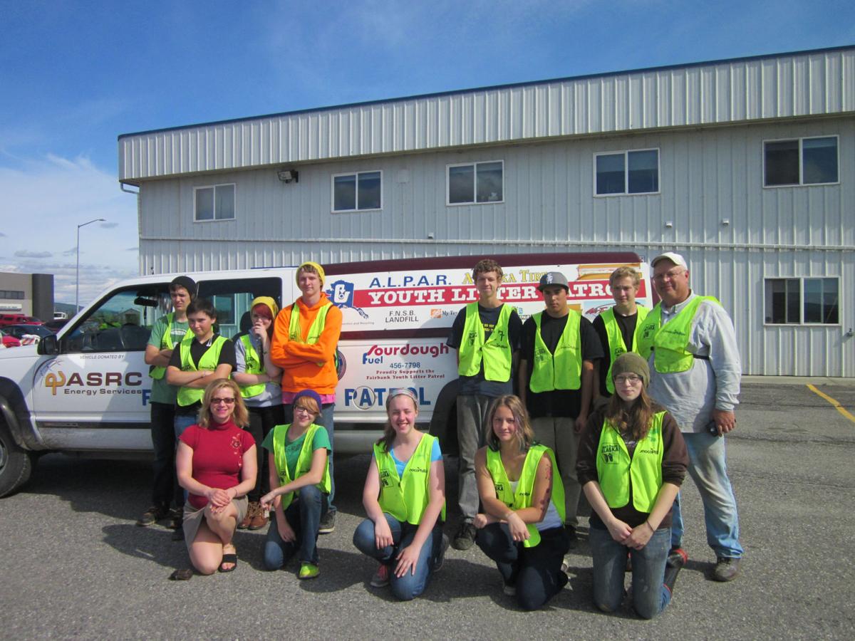 Litter patrol helps keep Fairbanks clean Kris Capps