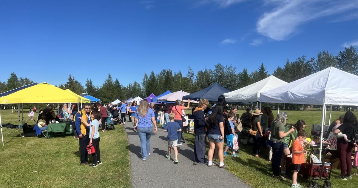 Kindness coins are the highlight of the Kids Literacy Farmers Market