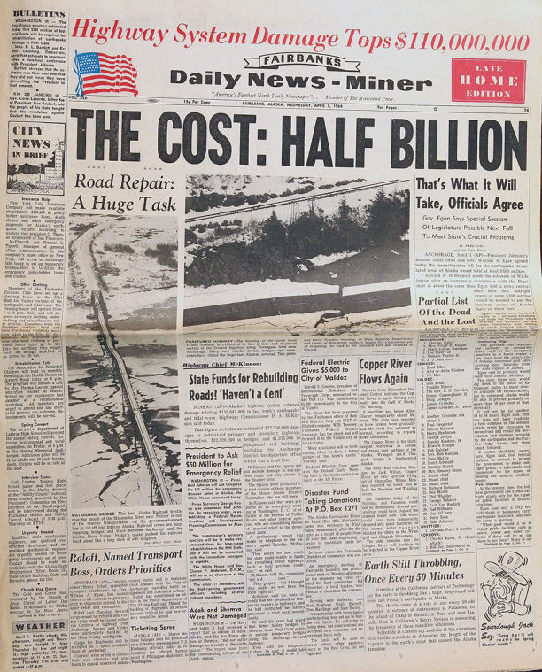 Alaska newspaper rivals worked together in aftermath of devastating