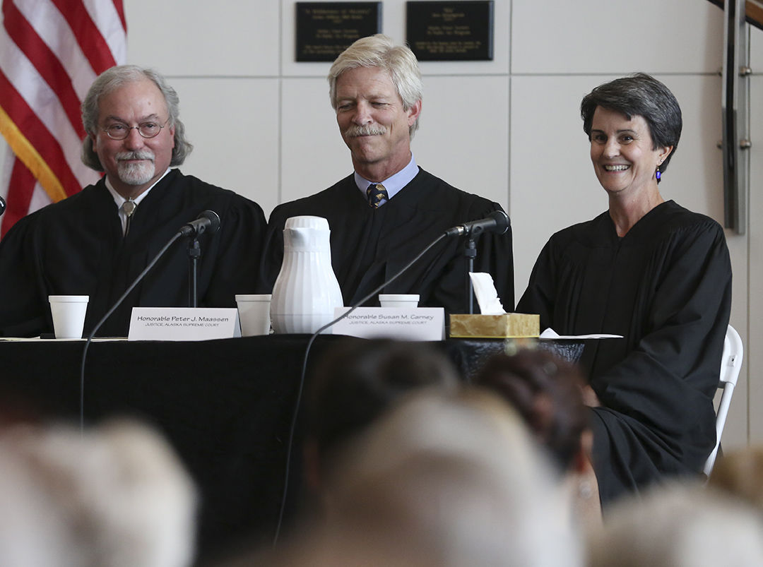 Carney sworn in as 24th Justice of Alaska | Local News | newsminer.com