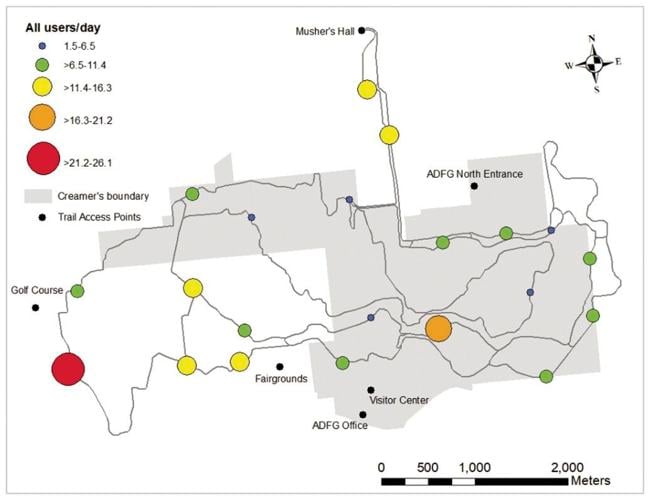 Study maps most popular uses of Creamer’s Field trails Outdoors
