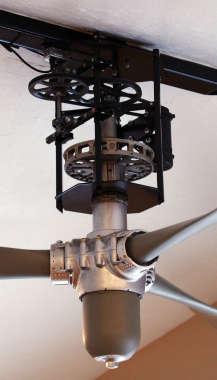 Pilot Makes Dc 6 Propeller The Hub Of His Chena Ridge Home