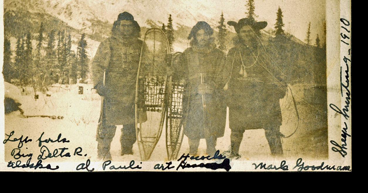 Sheep hunting - interior scrapbook