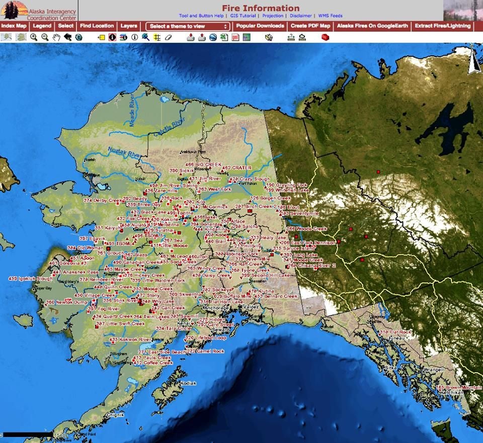 Tuesday Updates On Interior Alaska Fires Local News Newsminer Com