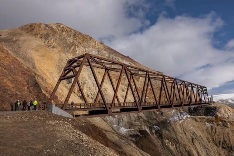 Prettu Rocks Bridge opens over Pretty Rocks Landslide in Denali National Park | Kris ...