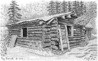 Cabin At Byers Lake Is A Reminder Of Alaska S Trapping Legacy