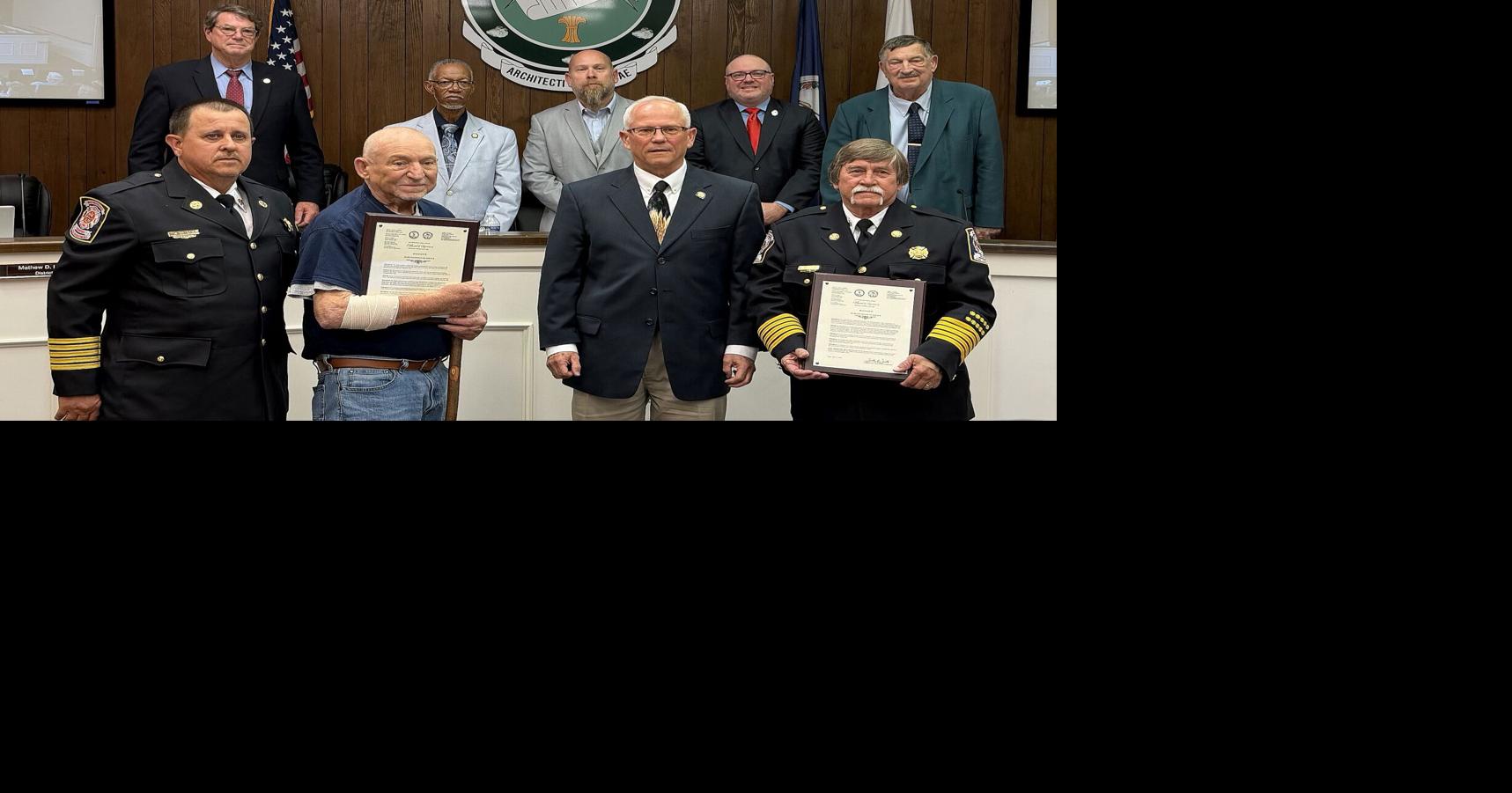 Westmoreland Supervisors Honor WVFD Legends