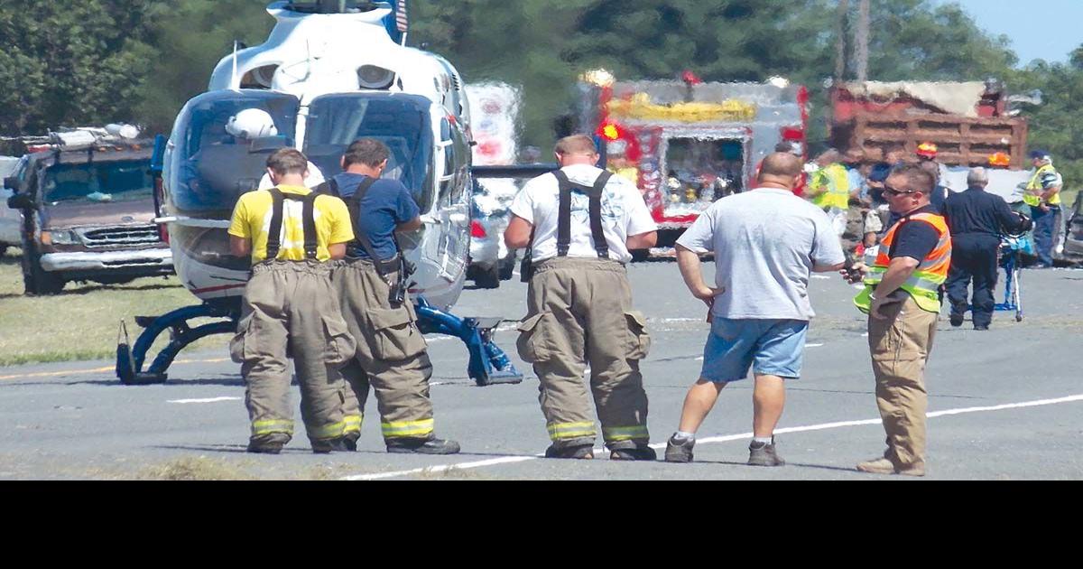 Fredericksburg man airlifted from twovehicle accident on 360 near