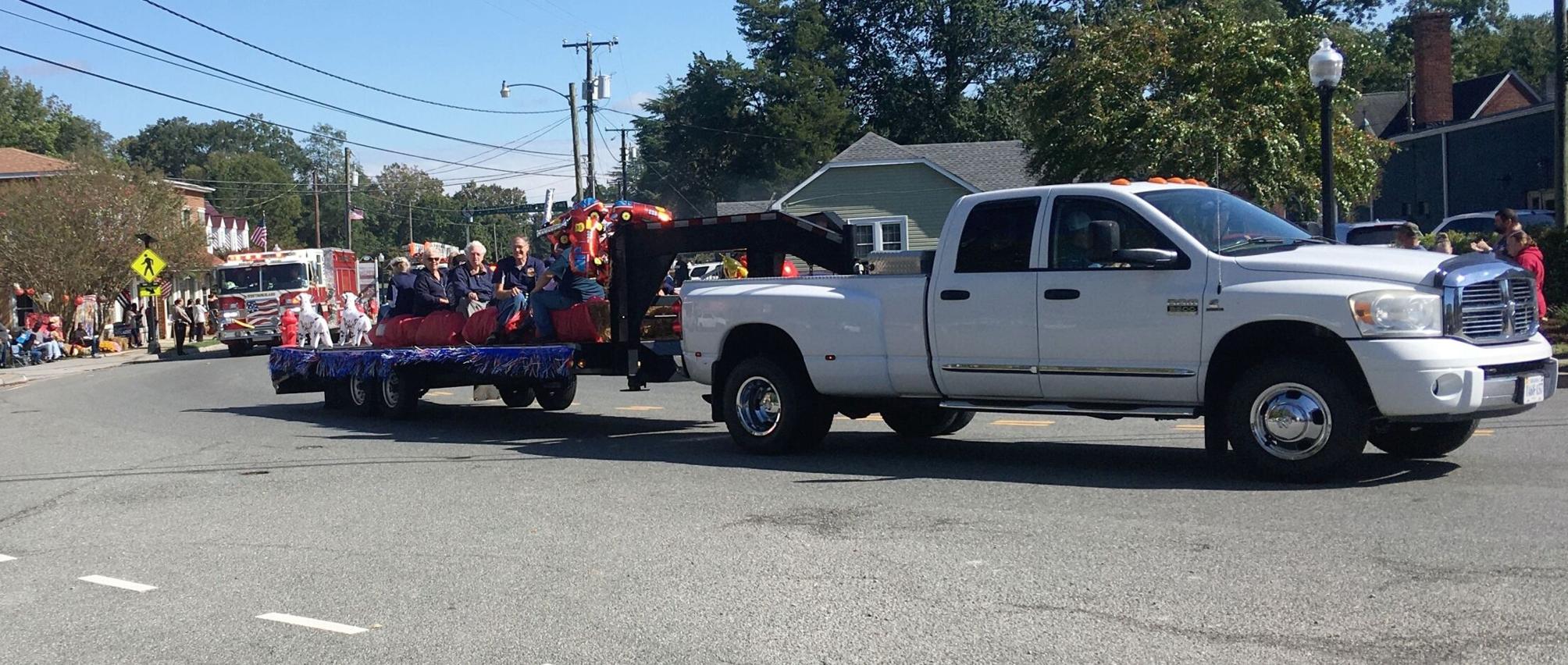 Montross Fall Festival Clouds part over celebration of firefighters