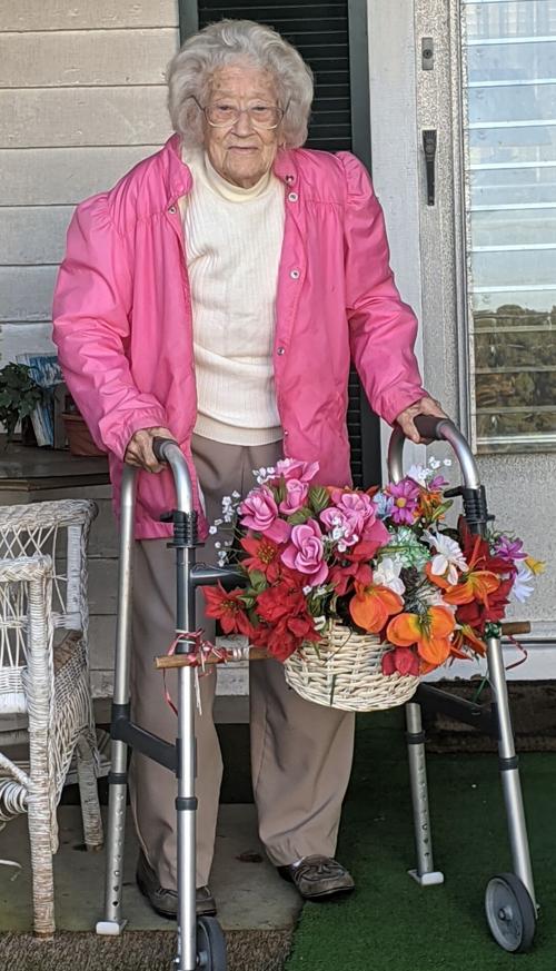 Happy 103rd birthday, Frances Hurst!