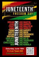First-Ever Juneteenth celebration in Colonial Beach