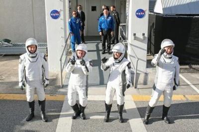 SpaceX Crew Dragon docks with International Space Station ...