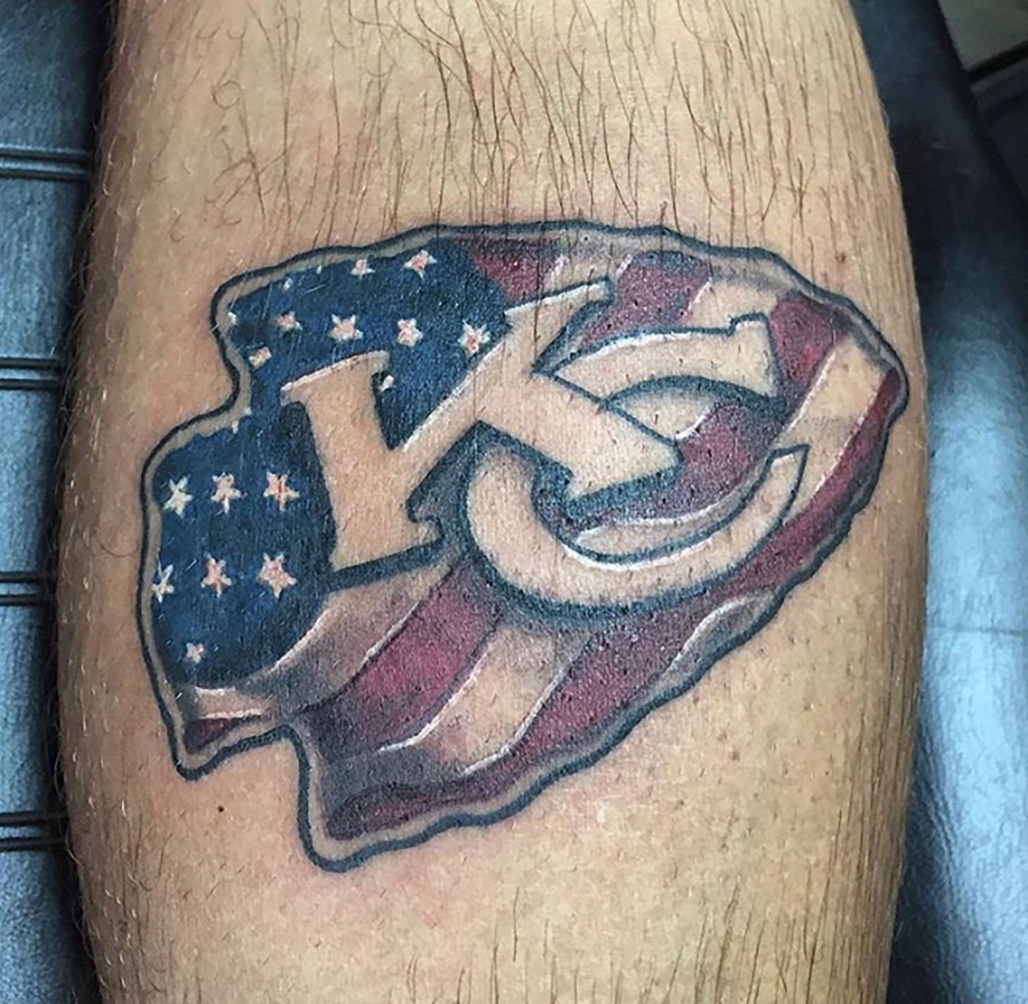 Chiefs fan gets hilarious Andylorian tattoo with Patrick Mahomes as Baby  Yoda