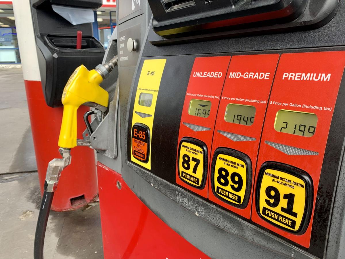 gas pumps reflect low prices