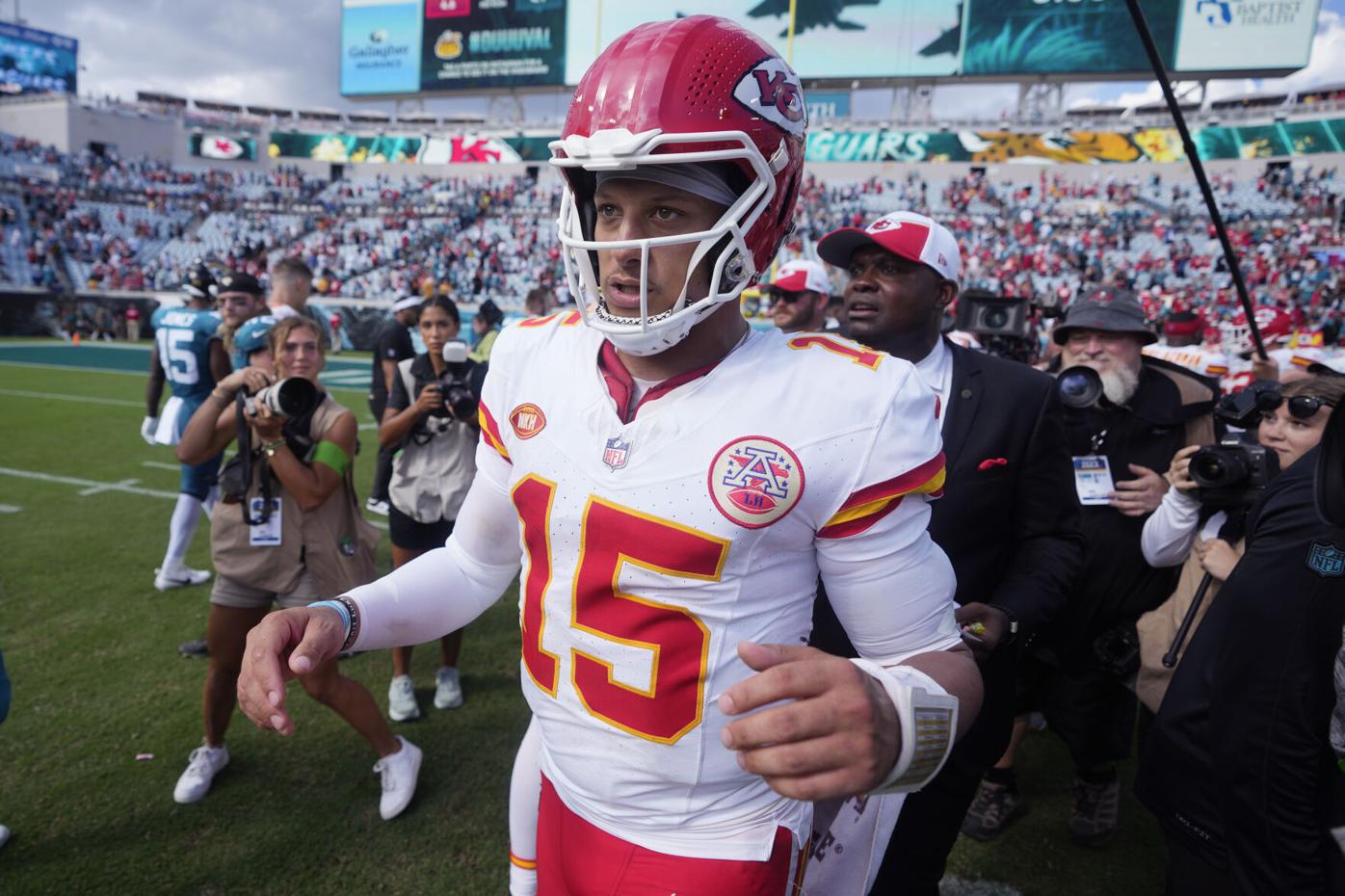 Patrick Mahomes ready for injury return as Kansas City Chiefs visit  Tennessee, NFL